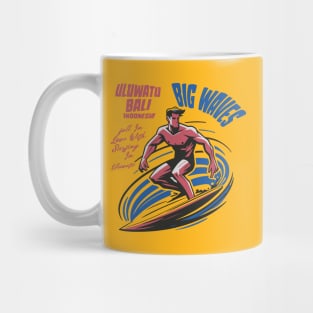 Uluwatu surf spot Bali, Indonesia.Vintage Mug